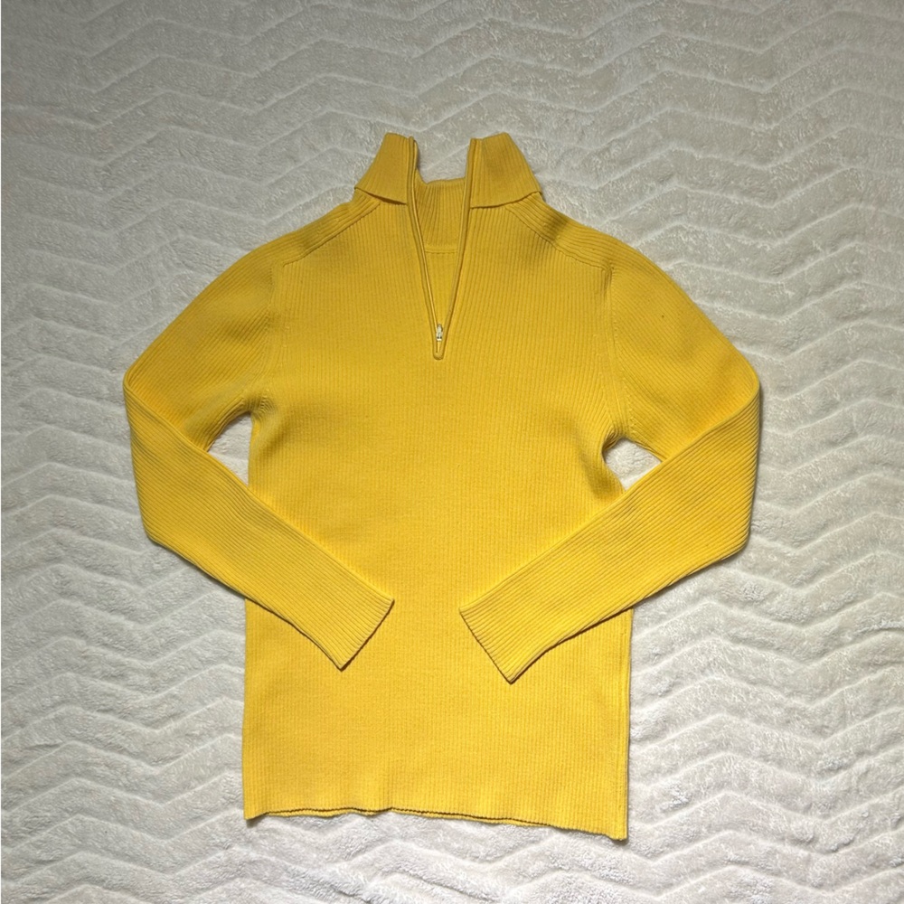 Vintage DORCE Hong Kong half zip up sweater